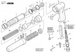 Bosch 0 607 560 502 ---- Pneumatic Needle Descaler Spare Parts